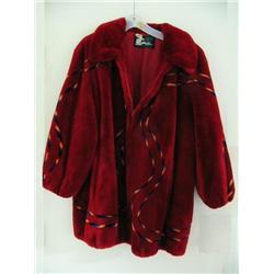 David Green Dyed Beaver Parka size 16