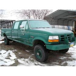 Ford 1993 350 Pickup Min. Bid $6,000