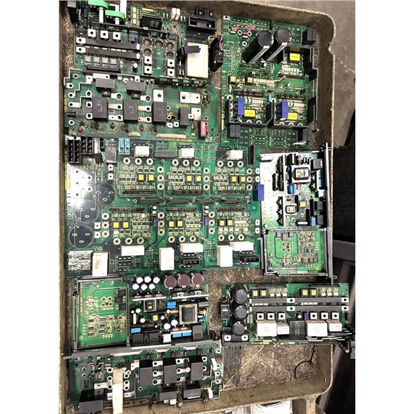 Lot of (8) Fanuc Circuit Boards as Pictured