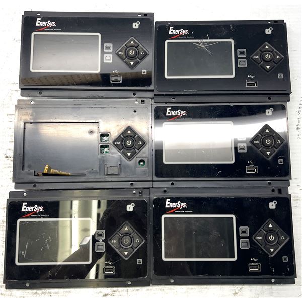 Lot of (6) EnerSys Screens as Pictured