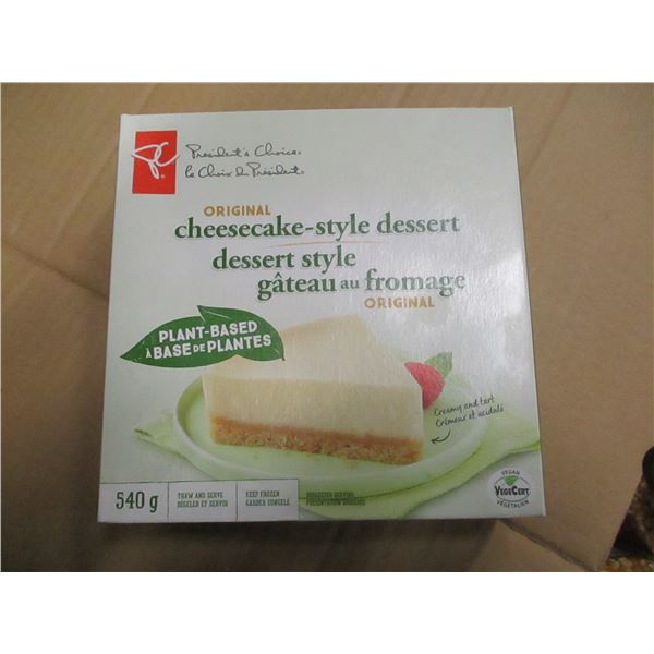 SHELF PULLS (AS IS):  CHEESE CAKE STYLE DESSERT (540G)