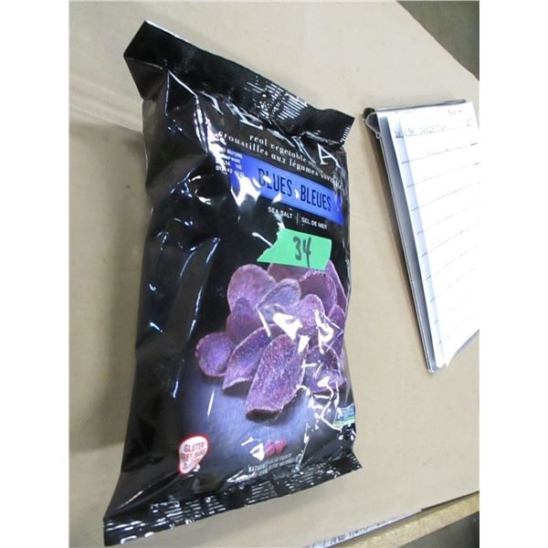 SHELF PULLS (AS IS):  TERRA BLUES CHIPS (170G)