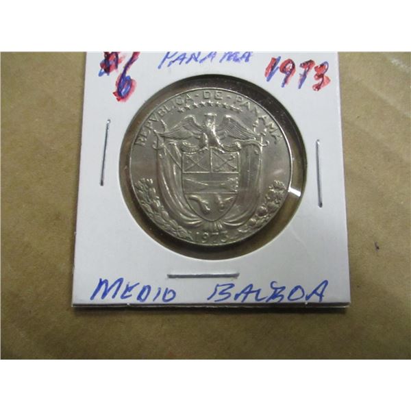 1973 PANAMA MEIO BALBOA