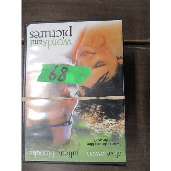 BUNDLE OF 10 ASSORTED DVD'S INCLUDING FULL MONTY, BEER PONG, ETC