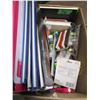 Image 1 : BOX C/W BOOKS & OFFICE SUPPLIES