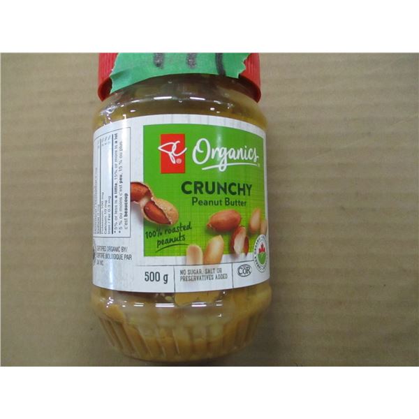 SHELF PULLS (AS IS):  ORGANIC PEANUT BUTTER (500G)