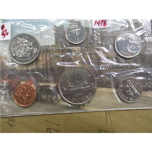1978 PROOF CANADA MINT SEALED COIN SET