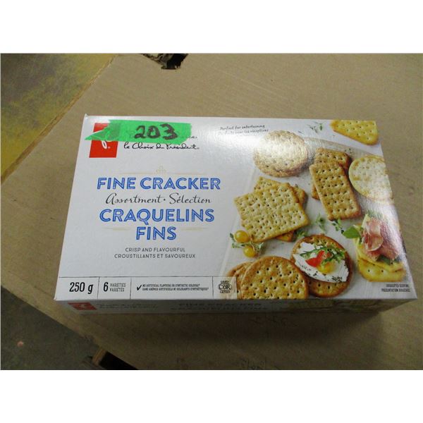 SHELF PULLS (AS IS):  CRACKER ASSORTMENT (250G)