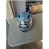 Image 2 : NEW YOUTH GAMMA SNOW HELMET BLUE/ORANGE/GREY - SIZE SMALL