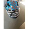 Image 3 : NEW YOUTH GAMMA SNOW HELMET BLUE/ORANGE/GREY - SIZE SMALL