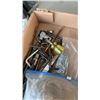 Image 12 : TOOLBOX WITH CONTENTS, ELECTRIC SCREW GUN AND TRAY OF ALLEN KEYS AND MORE