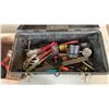 Image 2 : TOOLBOX WITH CONTENTS, ELECTRIC SCREW GUN AND TRAY OF ALLEN KEYS AND MORE