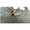 Image 3 : ELECTRIC EDGER WITH BOWSAWS, METAL TOOL CARRIER, HANDSAWS AND FLASHLIGHT