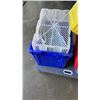 Image 7 : LOT OF STORAGE TOTES, BINS AND BASKETS