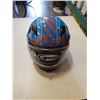 Image 2 : NEW YOUTH GAMMA SNOW HELMET BLUE/ORANGE/GREY - SIZE MEDIUM