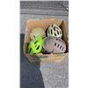 Image 1 : BOX OF BIKE HELMETS