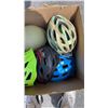 Image 2 : BOX OF BIKE HELMETS