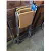 Image 3 : 6 FOLDING STOOLS