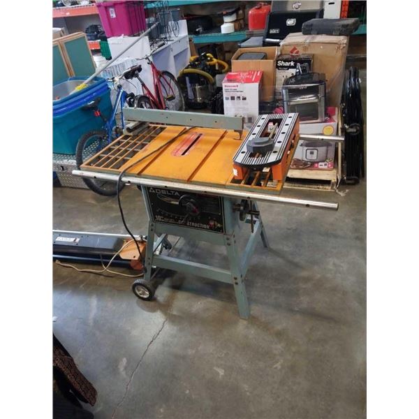 DELTA 10" HEAVY DUTY TABLE SAW