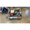 Image 1 : CHALLENGE AIR 5HP GAS POWERED 4-6 GALLON DUAL TANK PORTABLE AIR COMPRESSOR TESTED WORKING
