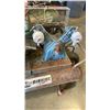 Image 3 : CHALLENGE AIR 5HP GAS POWERED 4-6 GALLON DUAL TANK PORTABLE AIR COMPRESSOR TESTED WORKING