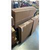 Image 2 : 3 BUNDLES OF NEW SHIPPING BOXES APPROX 50