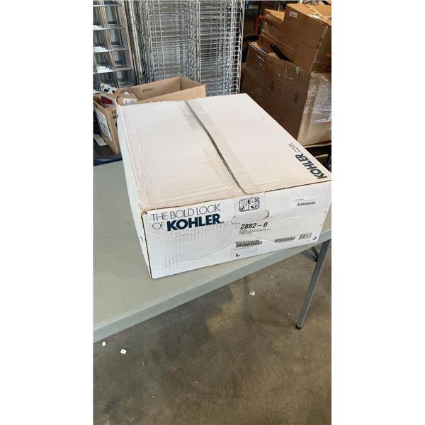 NEW KOHLER 2882 0 RECTANGLE UNDERCOUNTER SINK NEW KOHLER 2882 0 RECTANGLE UNDERCOUNTER SINK