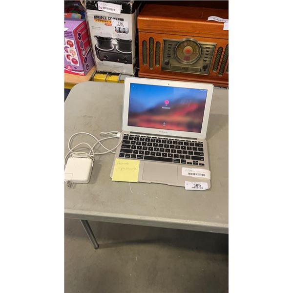 MACBOOK AIR INTEL I5 WORKING WITH ADAPTER