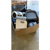 Image 1 : BOX OF LOST PROPERTY ELECTRONICS, GUZZIE AND GUS SEAT, AND MORE