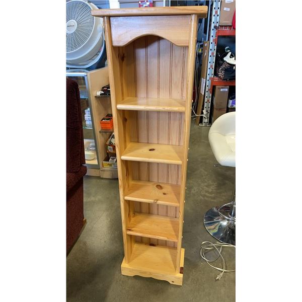 5 TIER WOOD SHELF