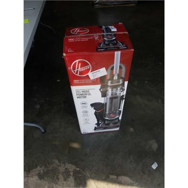 HOOVER HIGH PERFORMANCE SWIVEL XL PET VACUUM TESTED AND WORKING - RETAIL $299