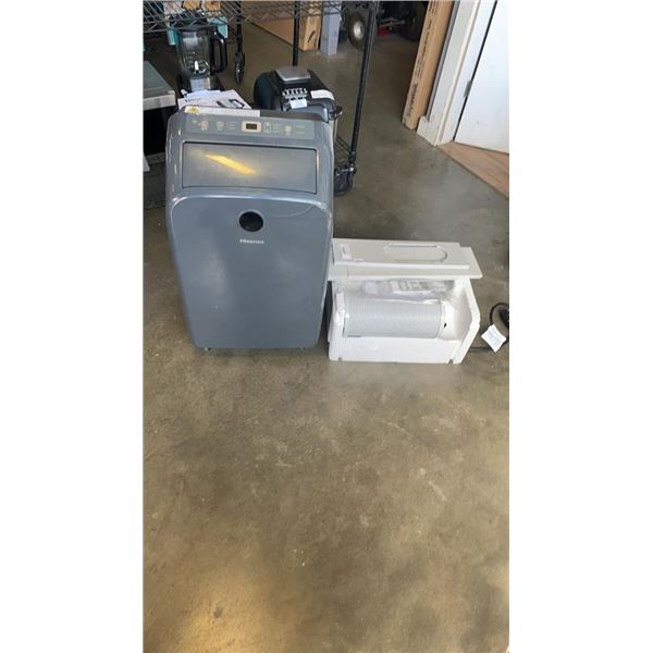 HISENSE PORTABLE AIR CONDITIONER 10,000 BTU WORKING WITH ACCESSORIES