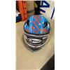 Image 3 : NEW YOUTH GAMMA SNOW HELMET BLUE/ORANGE/GREY - SIZE MEDIUM