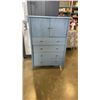 Image 1 : 4 DRAWER CHEST OF DRAWERS WITH CUPBOARD