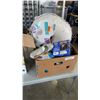 Image 2 : HAMILTON BEACH BLENDER WITH BOX OF NEW BABY ITEMS AND MORE