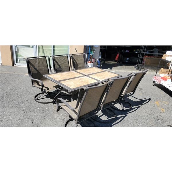 7 PC PATIO SET