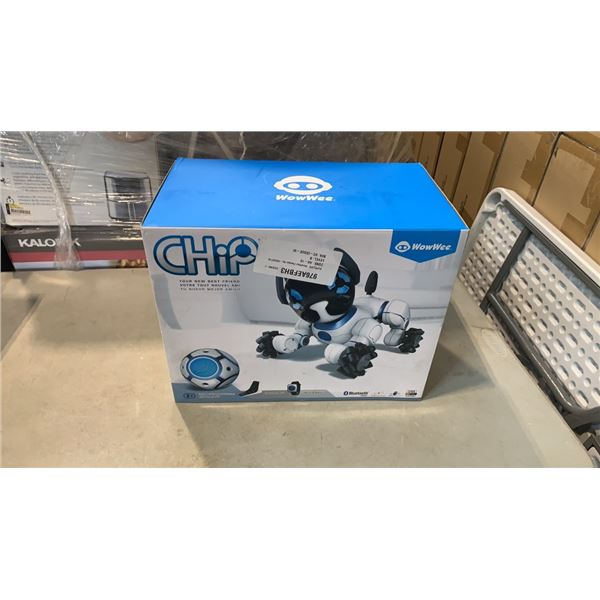 WOWWEE CHIP ROBOTIC DOG TESTED AND WORKING - RETAIL $199