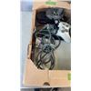 Image 7 : XBOX 360 CONSOLE WITH CONTROLLER, CORDS AND 3 CORDLESS POWER TOOL BATTERIES WITH RACING WHEEL