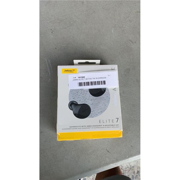 JABRA ELITE 7 ACTIVE TW IN EARBUDS TESTED AND WORKING - RETAIL $239