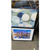 Image 8 : 3 CANVAS PRINTS AND FRAMED KATAR SKYLINE