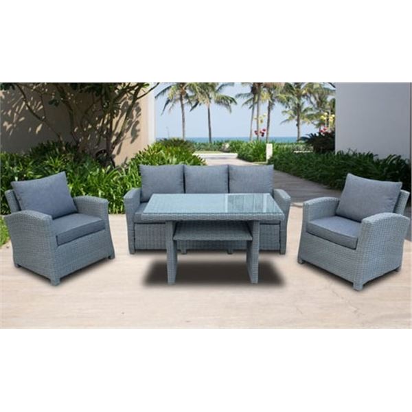 NEW MY PATIO SEYCHELLE 4 PIECE PATIO DINING SET - RETAIL $1299