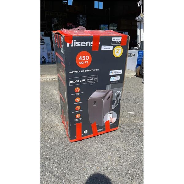 HISENSE 10,000 BTU PORTABLE AIR CONDITIONER TESTED WORKING