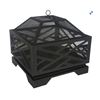 Image 1 : AS NEW MY PATIO LAKEVIEW 26" SQUARE FIREPIT - RETAIL $199