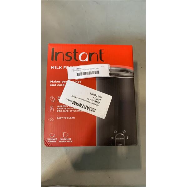 INSTANT MILK FROTHER TESTED AND WORKING - RETAIL $59