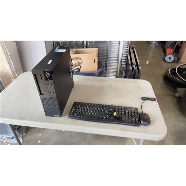 INTEL CORE I5 TOWER WITH KEYBOARD AND MOUSE PASSWORD UNLOCKED