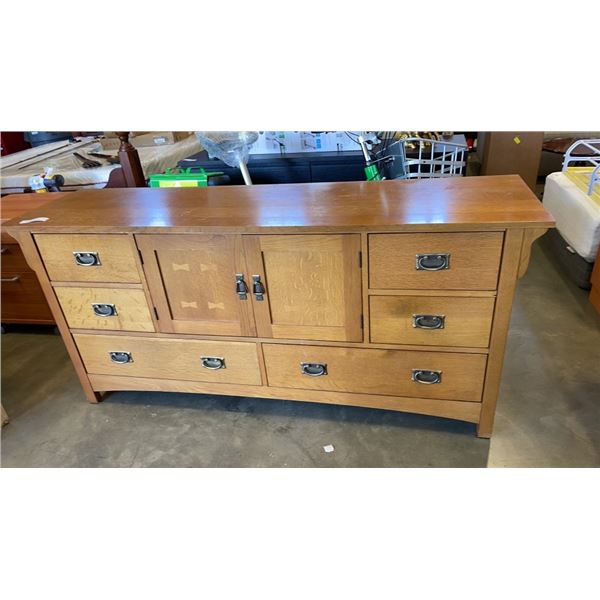 BASSETT FURNITURE SIDEBOARD AND NIGHTSTAND