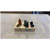 Image 1 : INUKSHUK AGATE STONES - RETAIL $1200