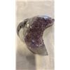 Image 3 : AMETHYST CRYSTAL MOON STONE - RETAIL $700