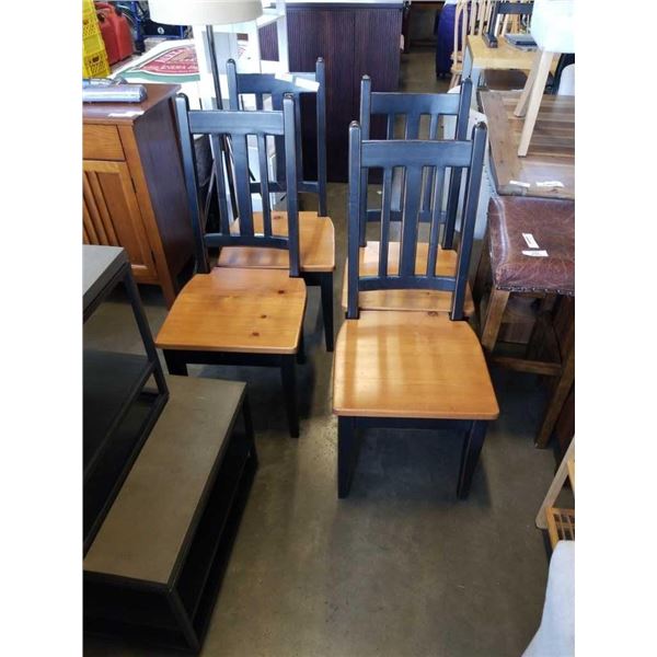 4 DINING CHAIRS