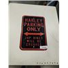 Image 1 : HEAVY DUTY HARLEY PARKING SIGN